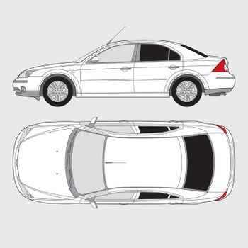 Ford Mondeo 4-dörrar | 2000-2007