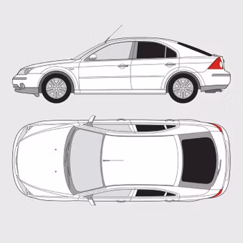 Ford Mondeo 5-dörrar | 2000-2007