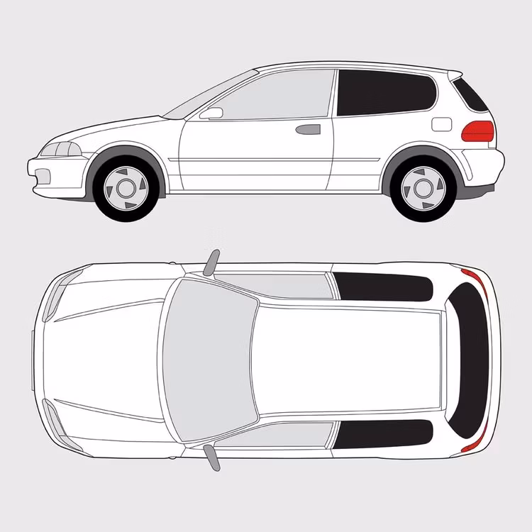 Honda Civic 3-dørs | 1991-1995