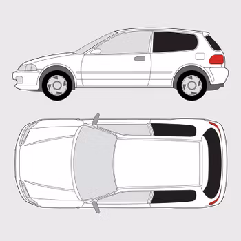 Honda Civic 3-dörrar | 1991-1995
