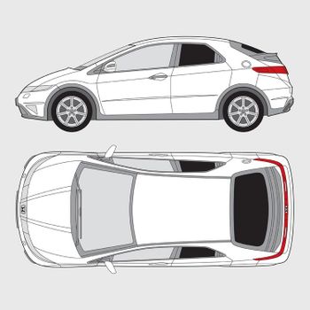 Honda Civic 5-dörrar | 2006-2012