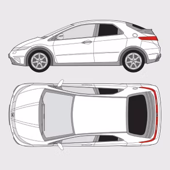 Honda Civic 5-dörrar | 2006-2012