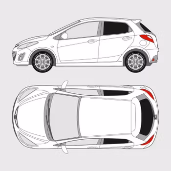 Mazda 2 5-dörrar | 2007-2014