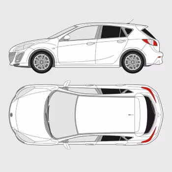 Mazda 3 5-dörrar | 2009-2013