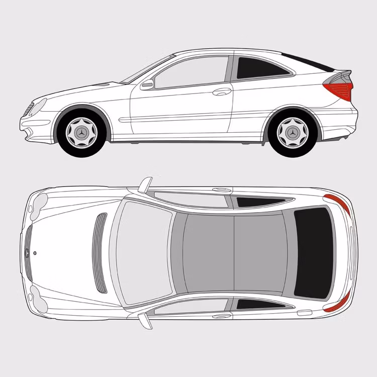 Mercedes C-Klasse Coupe | 2000-2007