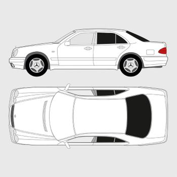 Mercedes E-Klass 4-dörrar | 1996-2002