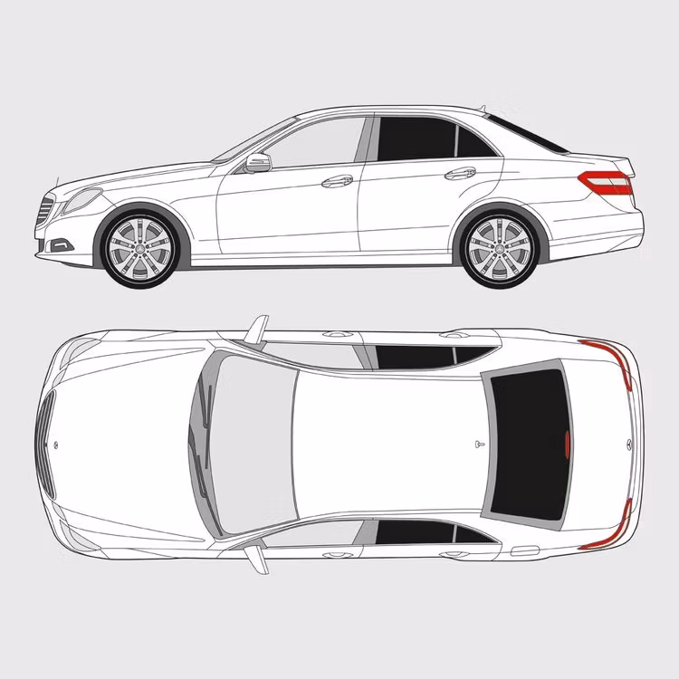 Mercedes E-Klasse 4-dørs | 2009-2016