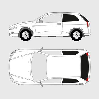 Mitsubishi Colt 3-dörrar | 1996-2004