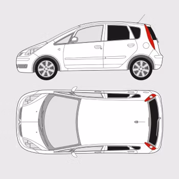 Mitsubishi Colt 5-dörrar | 2004-2008