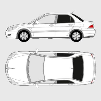Mitsubishi Lancer 4-dörrar | 2003-2008
