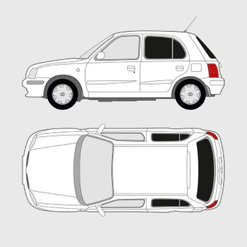 Nissan Micra 5-dörrar | 1998-2003
