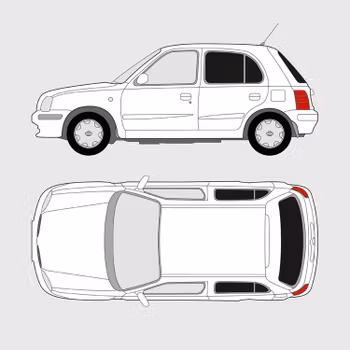 Nissan Micra 5-dörrar | 1998-2003