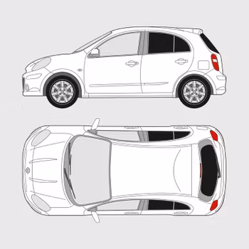 Nissan Micra 5-dörrar | 2010-2017