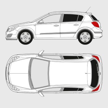 Opel Astra 5-dörrar | 2004-2009