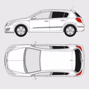 Opel Astra 5-dörrar | 2004-2009