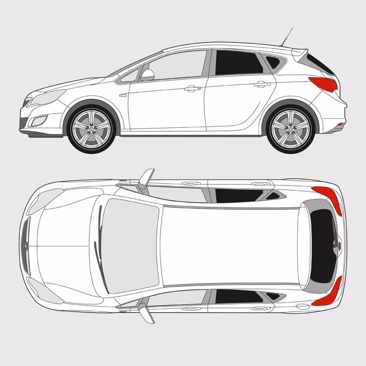 Opel Astra 5-dørs | 2010-2015