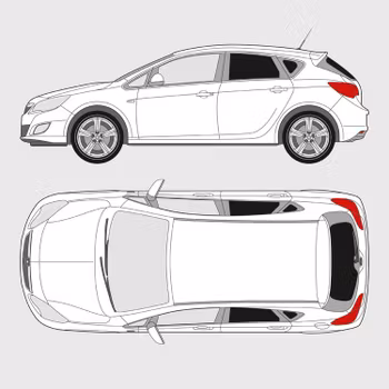 2009 - 2015 Opel Astra 5 Door