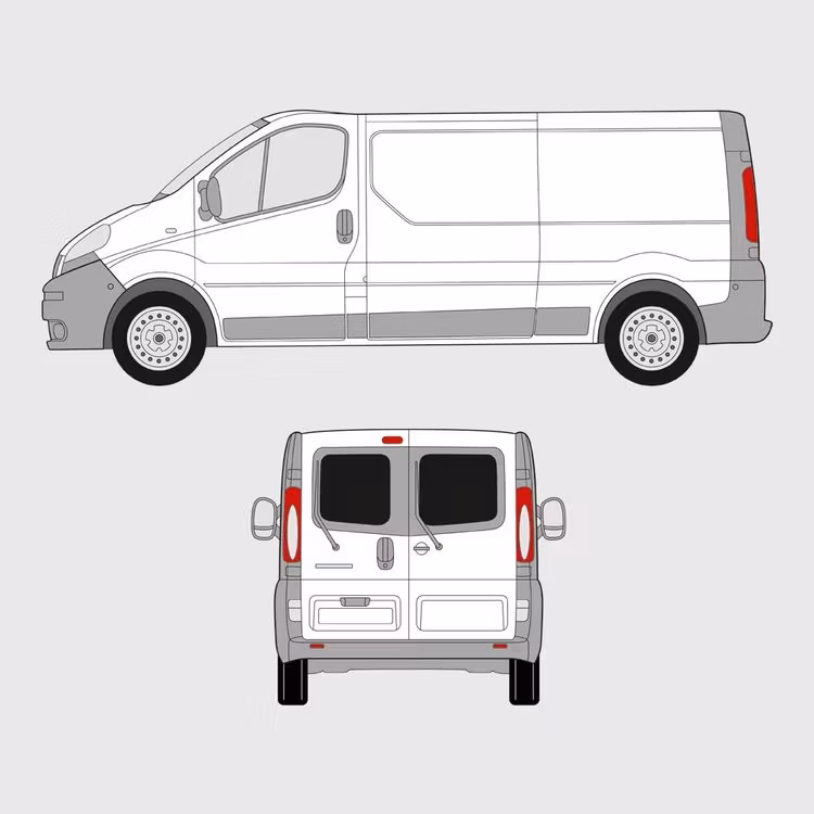 Opel Vivaro bagdøre | 2001-2014