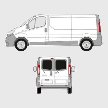 Opel Vivaro bakdörrar | 2001-2014