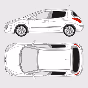 Peugeot 308 5-dörrar | 2007-2013