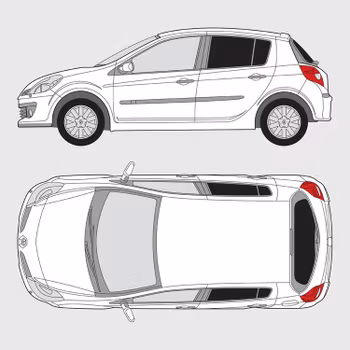 Renault Clio 5-dörrar | 2005-2013