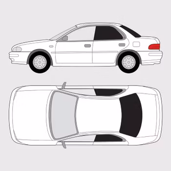 Subaru Impreza 4-dörrar | 2000-2005