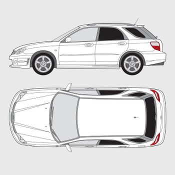 Subaru Impreza 5-dörrar | 2005-2014