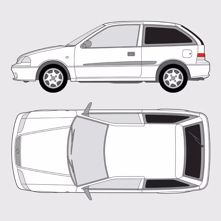 Suzuki Swift 3-dørs | 2002-2005