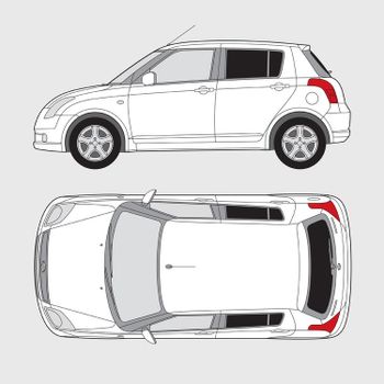 Suzuki Swift 5-dörrar | 2005-2010