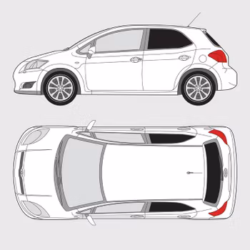 Toyota Auris 5-dörrar | 2007-2013