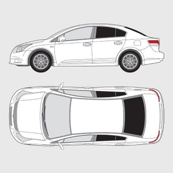 Toyota Avensis 4-dörrar | 2009-2015