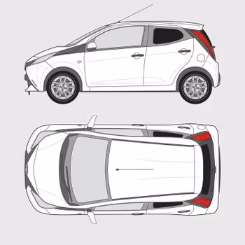 Toyota Aygo 5-dörrar | 2014-2018