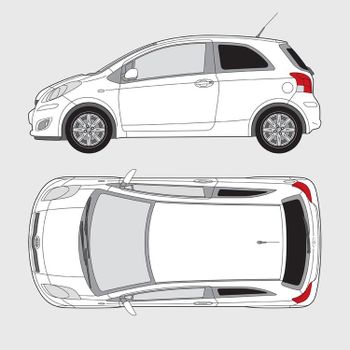 Toyota Yaris 3-dörrar | 2005-2011