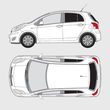 Toyota Yaris 5-dörrar | 2005-2011