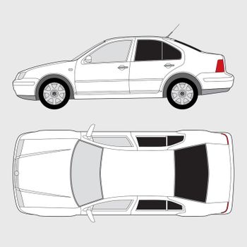 Volkswagen Bora 4-dörrar | 1998-2005