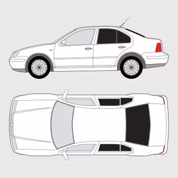 Volkswagen Bora 4-dörrar | 1998-2005