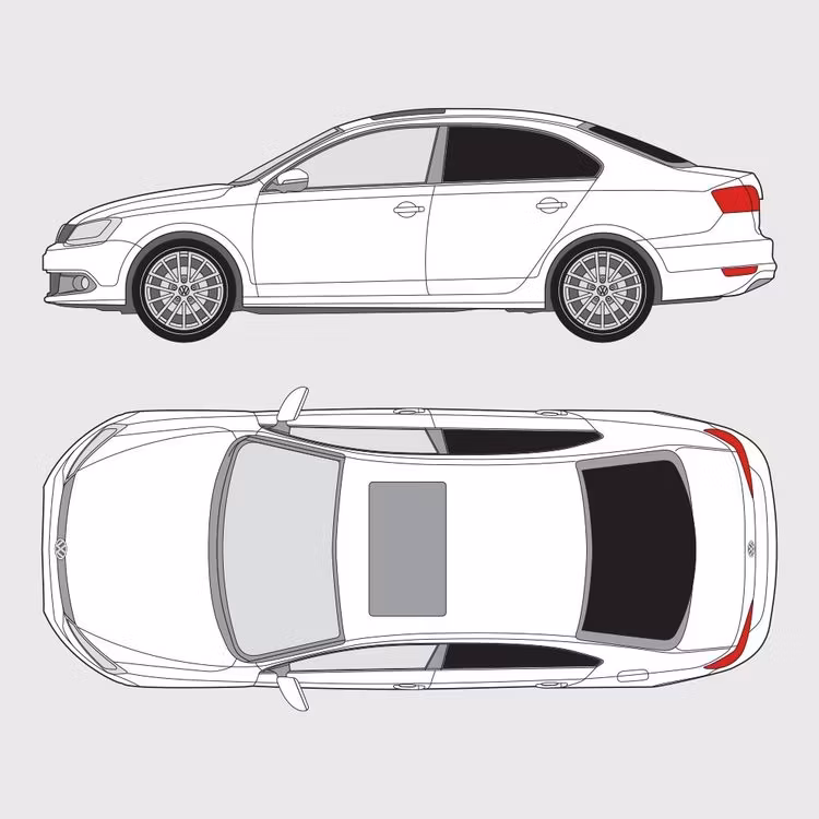 Volkswagen Jetta 4-dørs | 2011-2018