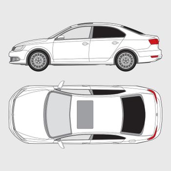 Volkswagen Jetta 4-dörrar | 2011-2018