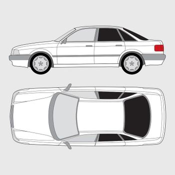 Audi 80 4-dörrar | 1987-1995