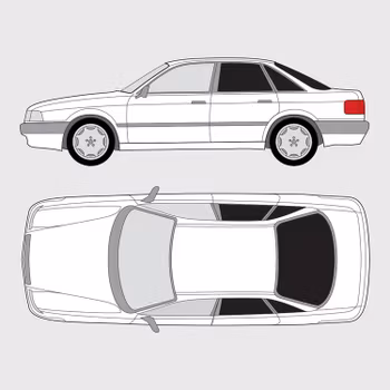 Audi 80 4-dörrar | 1987-1995