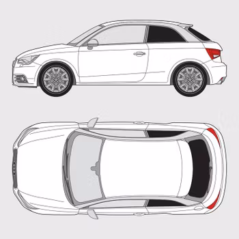 Audi A1 3-dörrar | 2010-2017