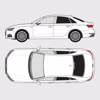 Audi A4 4-dörrar | 2015-