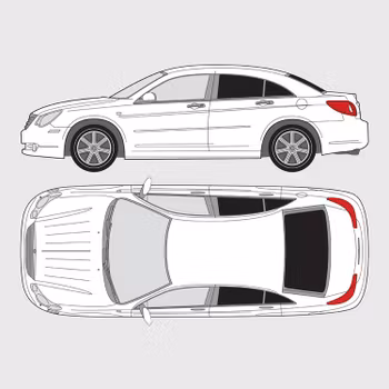 Chrysler Sebring 4-dörrar | 2007-2010