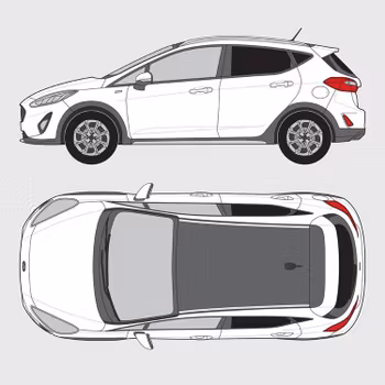Ford Fiesta 5-dörrar | 2017-