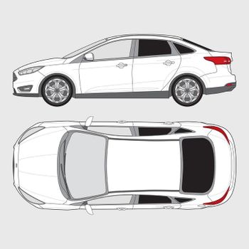 Ford Focus 4-dörrar | 2015-2019