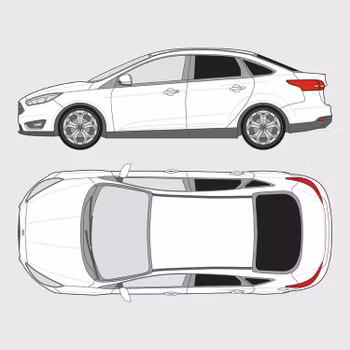 Ford Focus 4-dörrar | 2015-2019