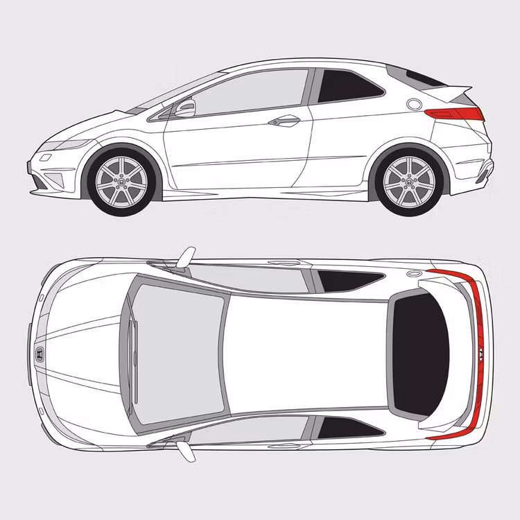 Honda Civic 3-dørs | 2007-2012