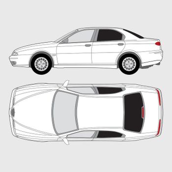 Alfa Romeo 166 4-dörrar | 1999-2004