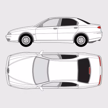 Alfa Romeo 166 4-dörrar | 1999-2004