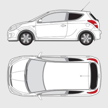 Hyundai i20 3-dörrar | 2009-2015